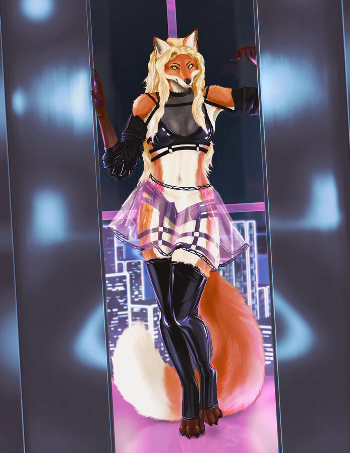 &quot;Expecting Me&quot; for Halloweenfoxy